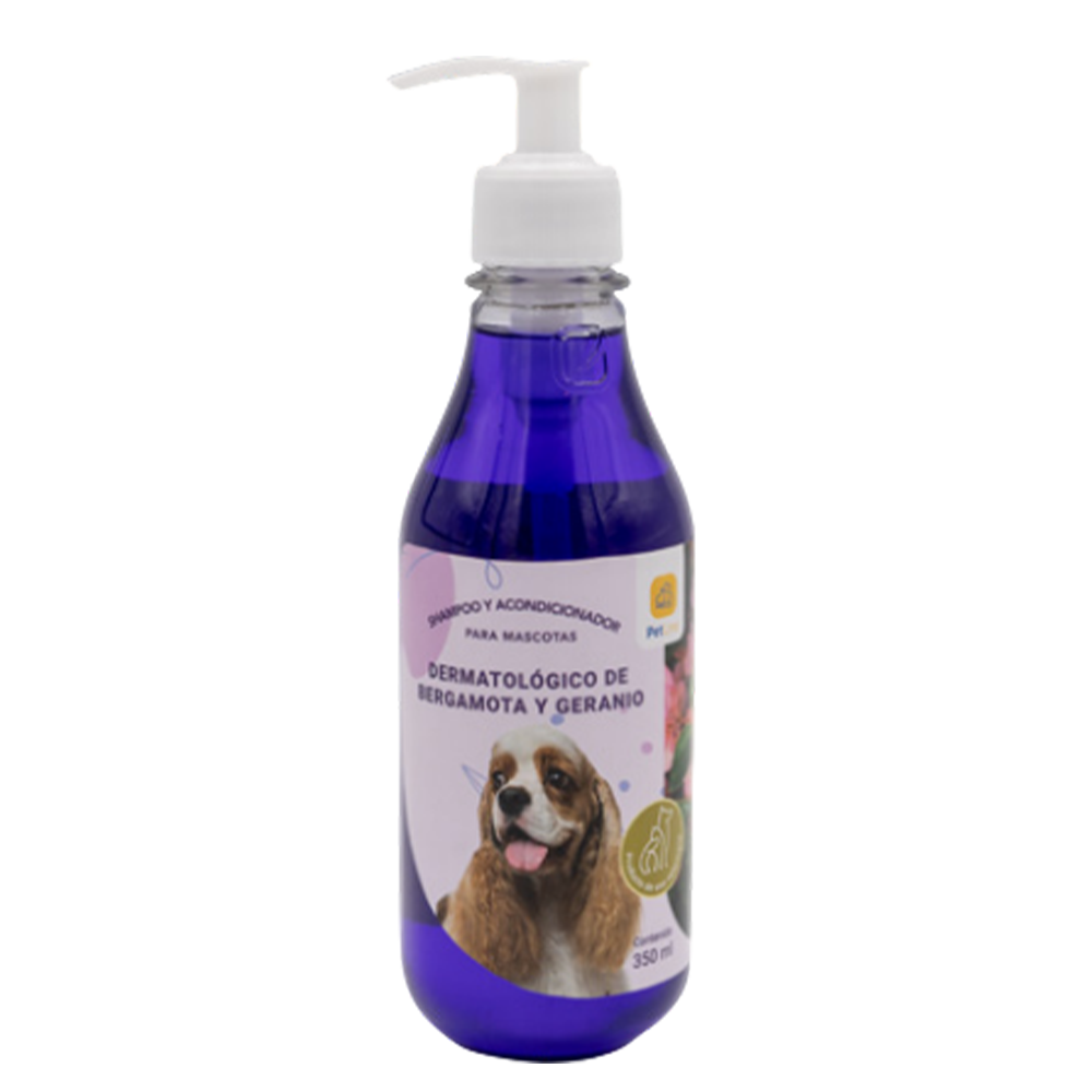 Shampoo y Acondicionador Dermatológico Bergamota y Geranio