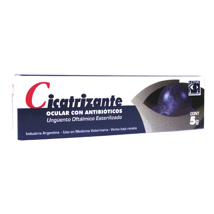 Cicatrizante Ocular con Antibióticos Love