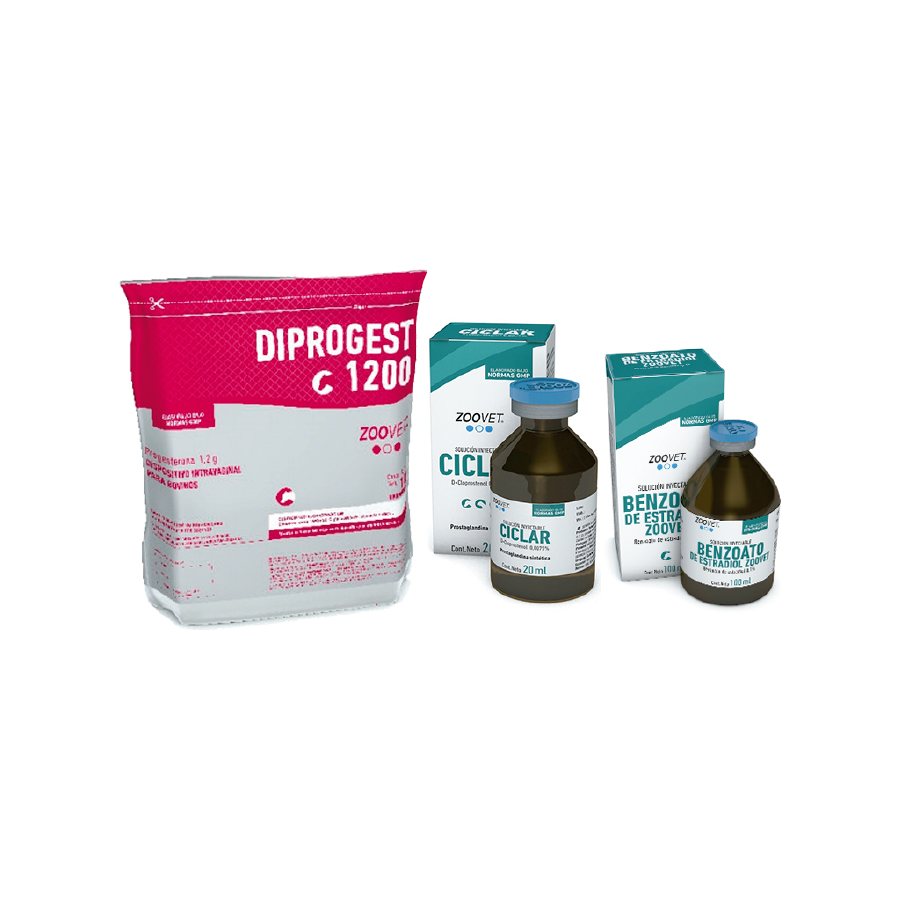 Kit 10 reproductivo Diprogest 1200