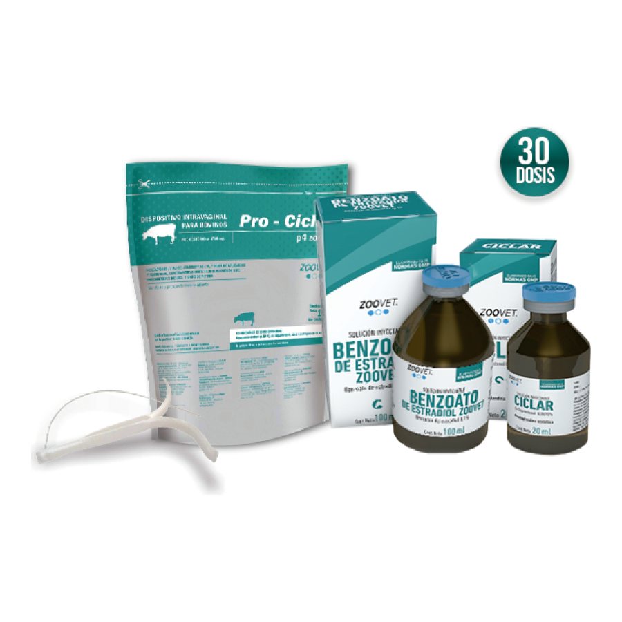 Kit 30 de Reproducción Pro-Ciclar Zoovet