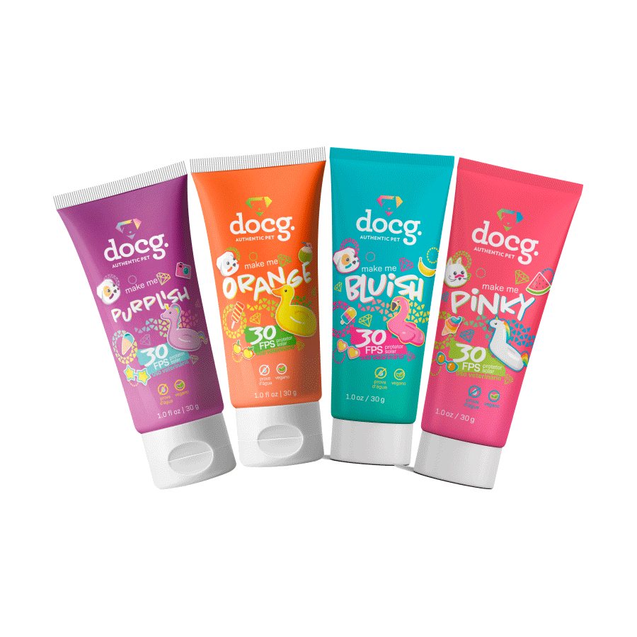 Make Me Colorful – Protector solar de colores para Perro o Gato