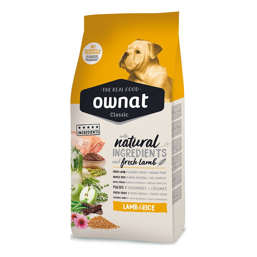 Ownat Classic Lamb & Rice (Perro)