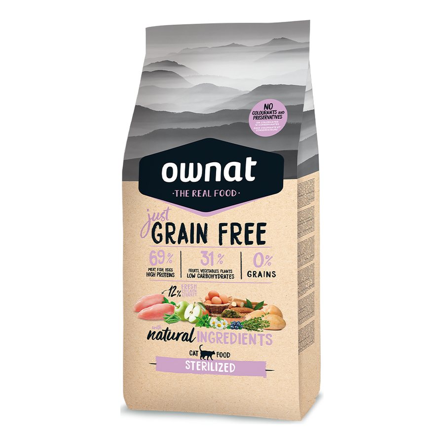 Ownat Just Grain Free Sterilized (Gato)