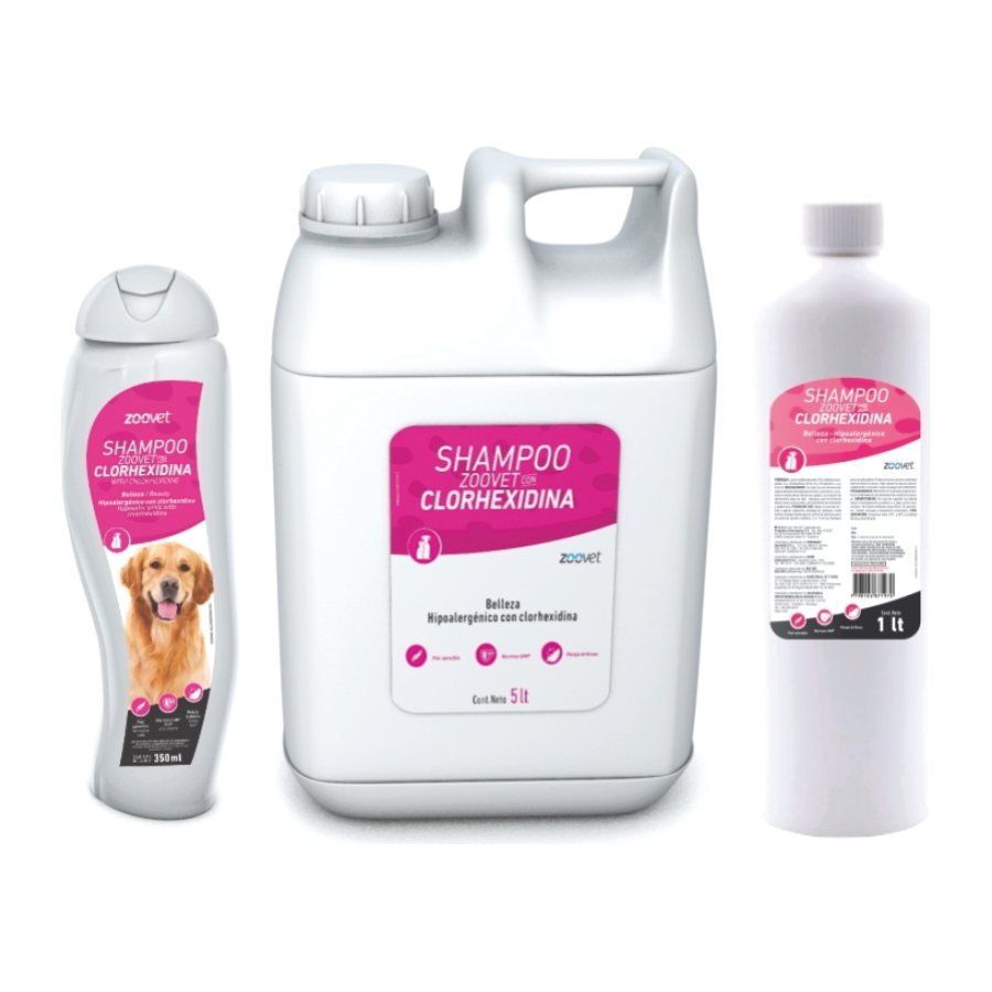 Shampoo Zoovet con Clorhexidina