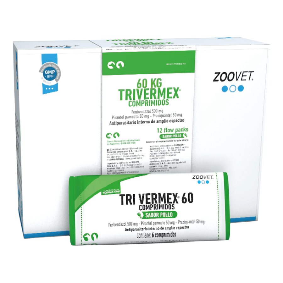 Trivermex 60 Comprimidos