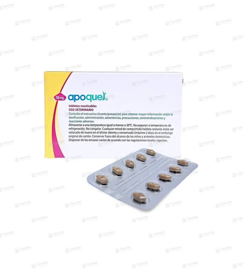 Apoquel Masticable x 16 MG x Blister x 10 UND