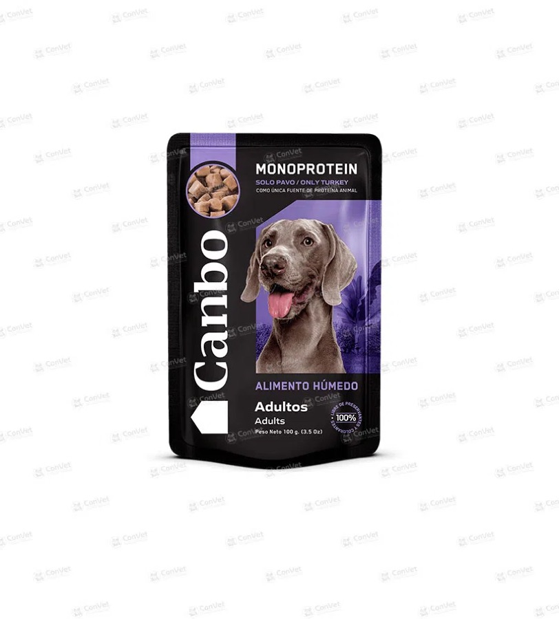 Canbo Dog Troc Pouch Pavo Adult x 100 GR