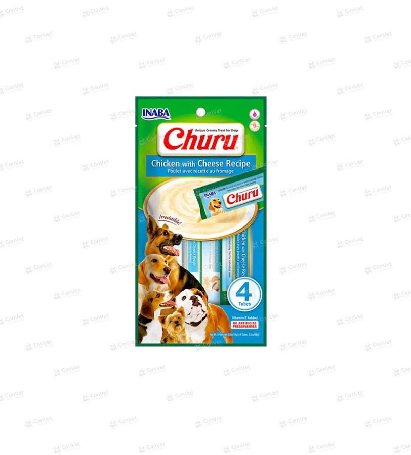 Churu Dog Chicken/Cheese (pollo/Queso) x 4 UND