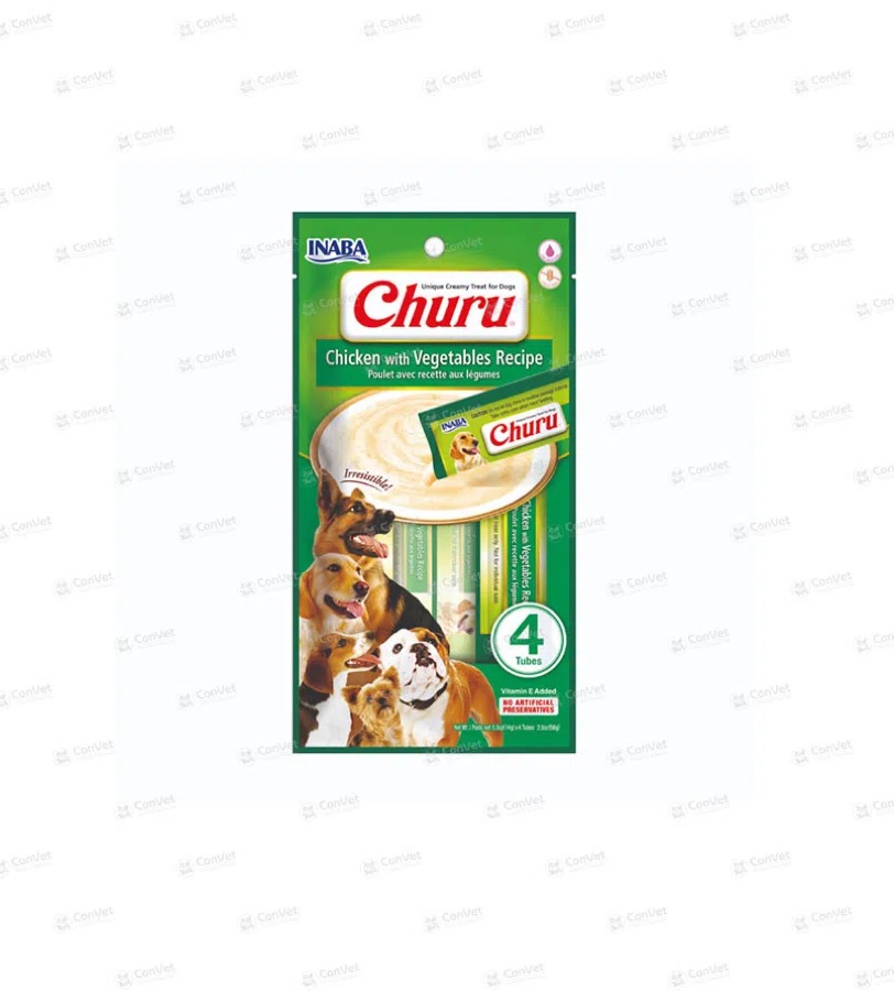Churu Dog Chicken/Vegetal (pollo/Vegetales) x 4 UND