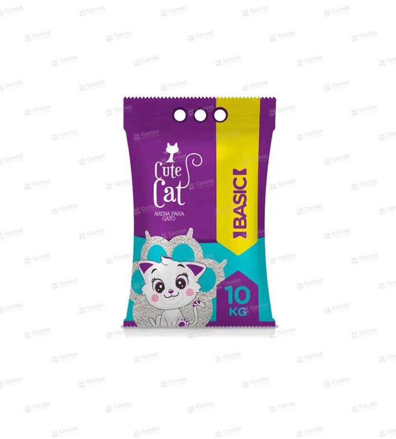 Cute Cat Clasico (arena P/ Gatos) x 10 KG
