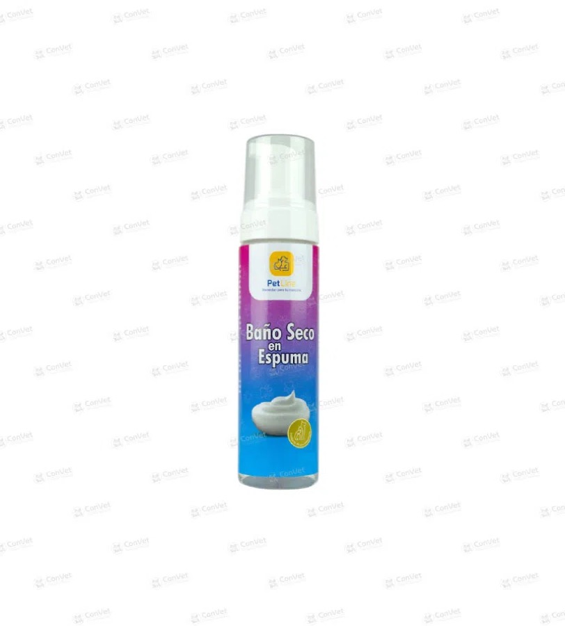 Pet Line Bano Seco Espuma x 200 ML