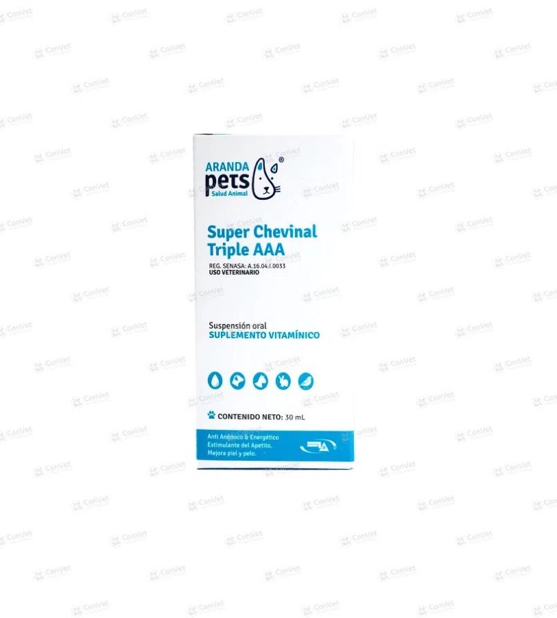 Super Chevinal Triple Aaa Pets x 30 ML