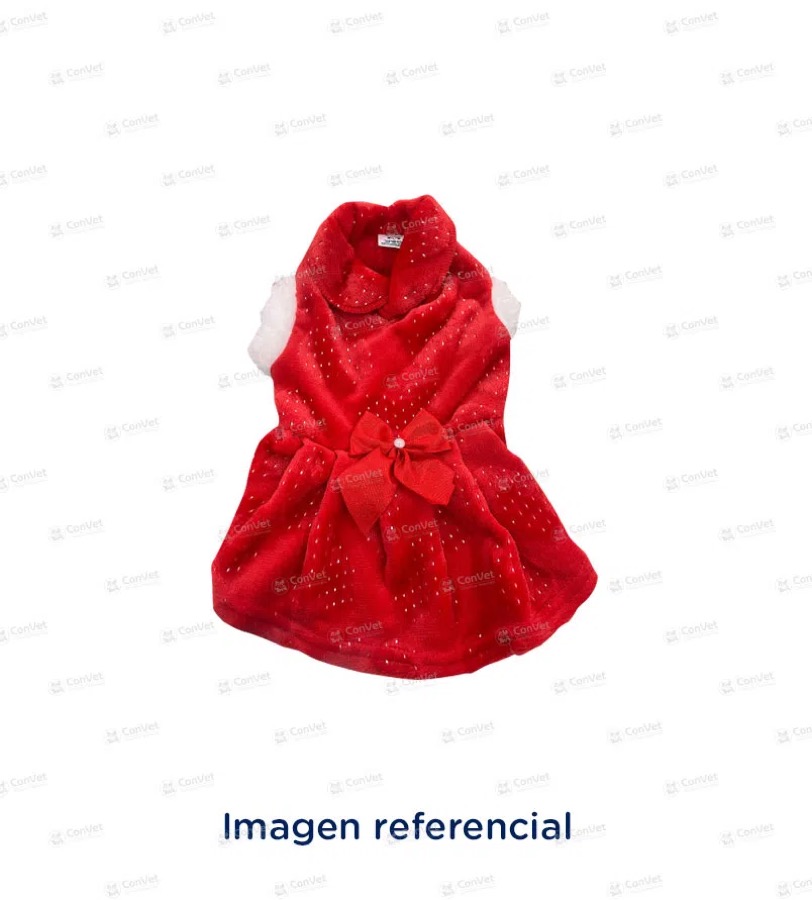 Vestido Felpa Con Brillo T-2