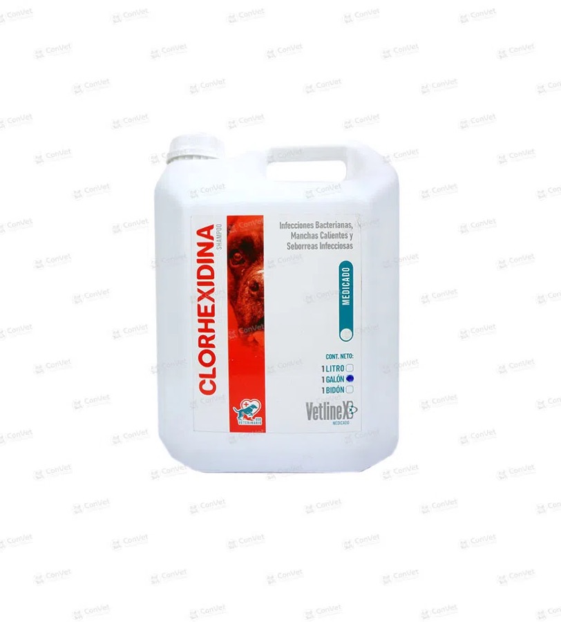 Vetlinex Shampoo Clorhexidina x 1 Gl