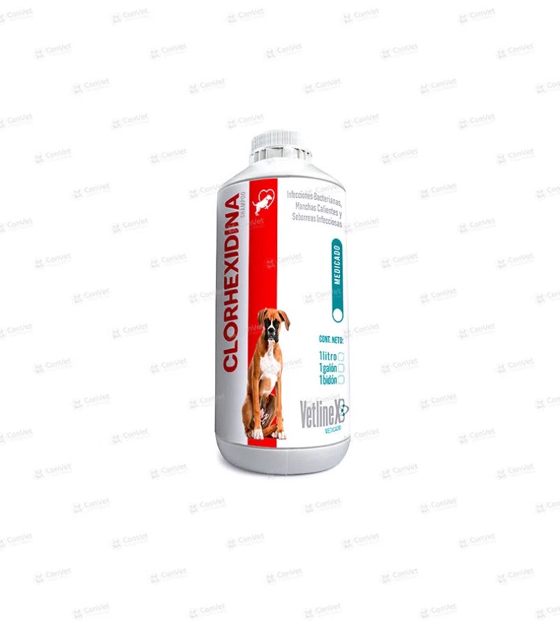 Vetlinex Shampoo Clorhexidina x 1 Lt