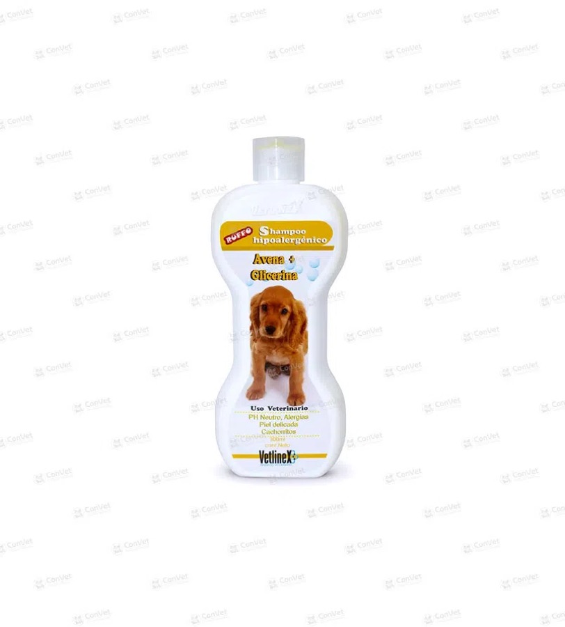 Vetlinex Shampoo Hipoalergenico Avena + Glicerina x 300 ML