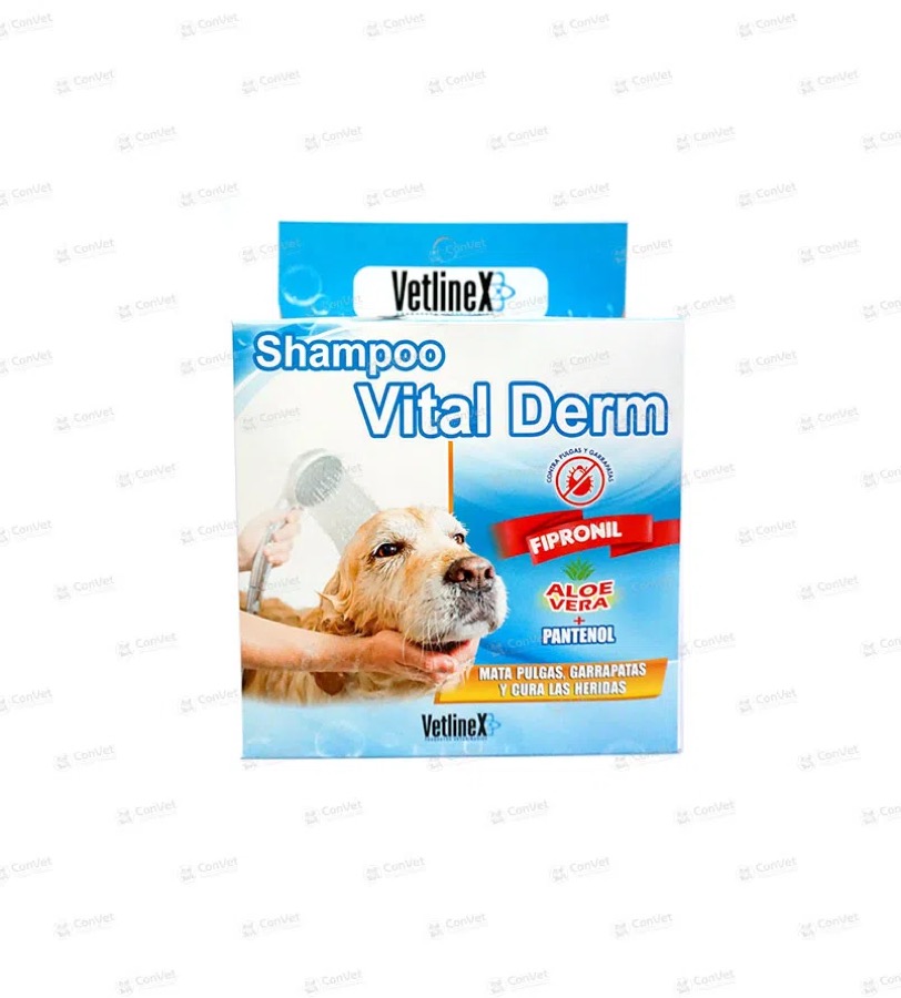 Vetlinex Shampoo Vital-Derm x 50 ML x Cj x 20 UND