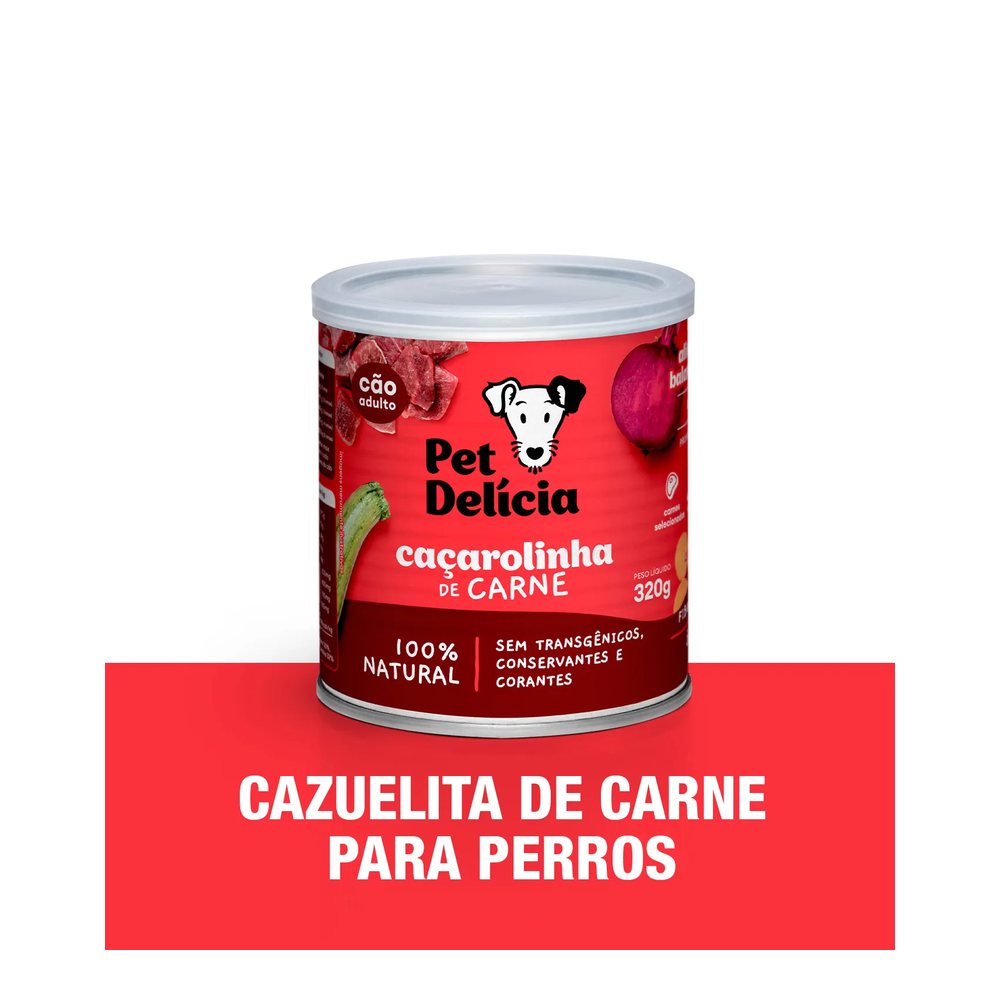 Comida Natural para perros – Cazuelita de carne