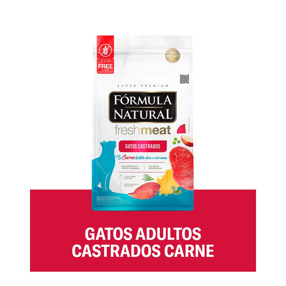 Fresh Meat Gato Adulto Castrado Carne