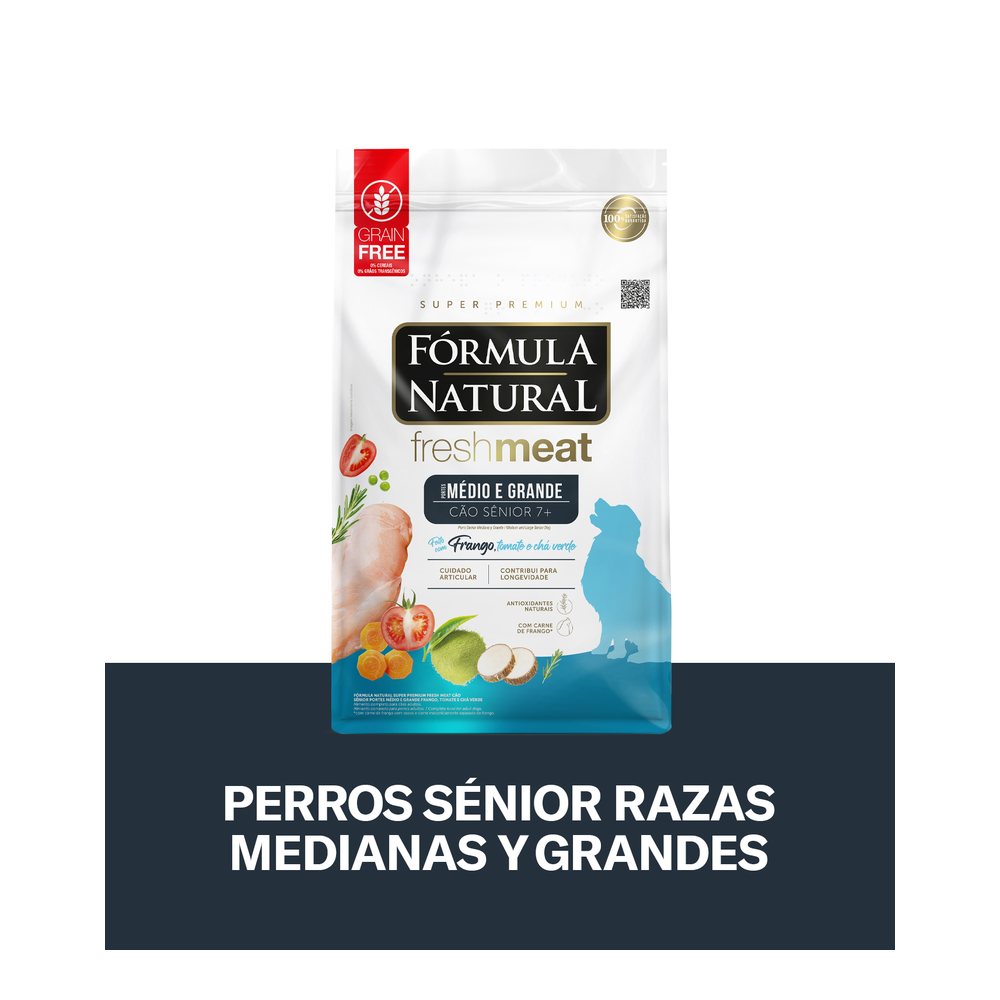 Fresh Meat Perro Senior Razas Medianas y Grandes