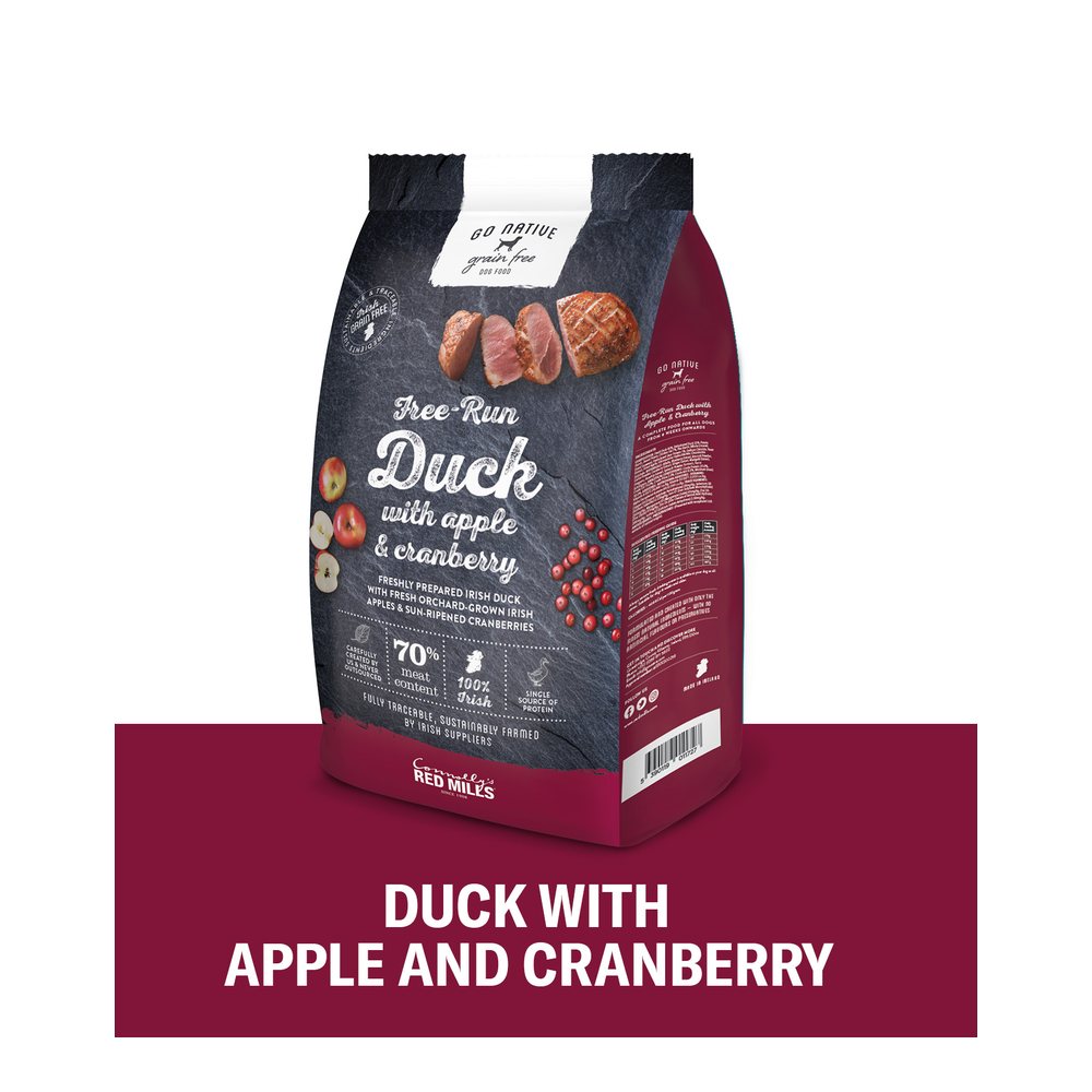 Duck with Apple and Cranberry