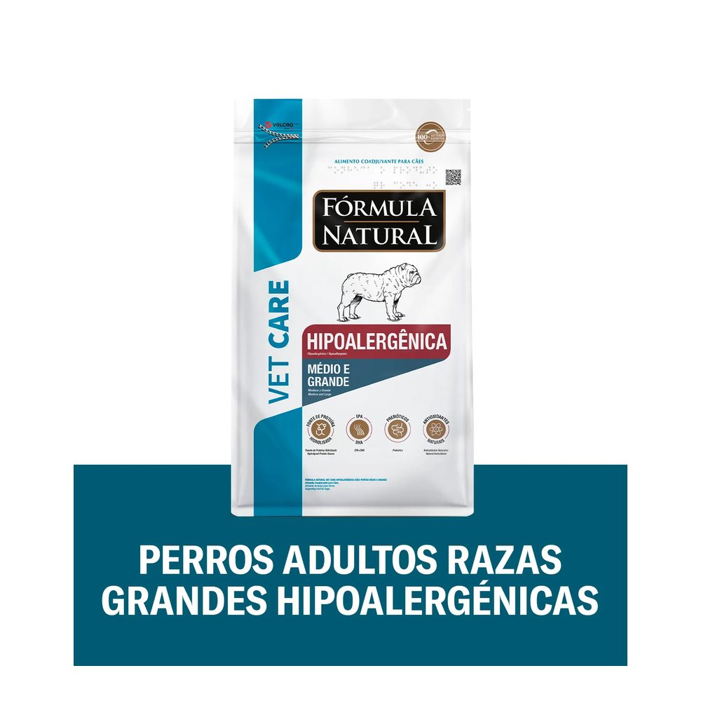 Vet Care Hipoalergénica Perros Razas Medianas y Grandes