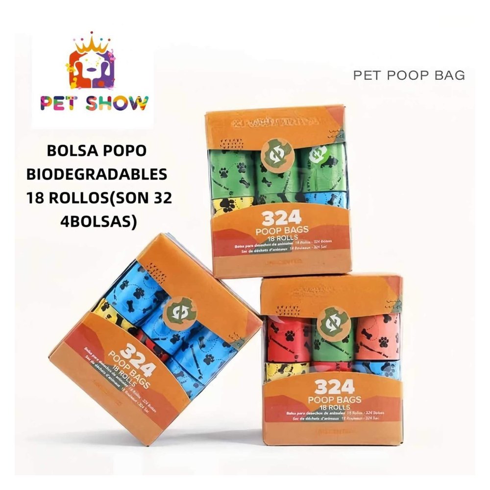 Bolsas Biodegradables para Popo de Perros