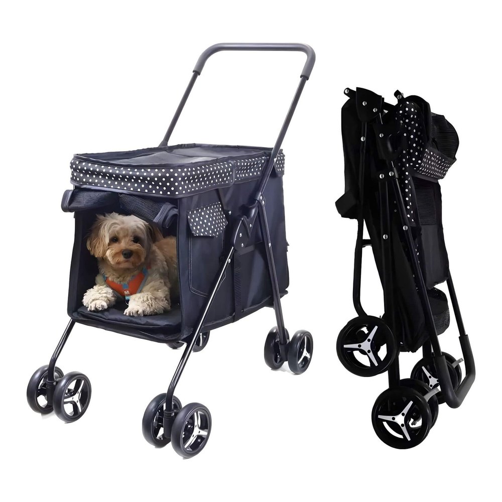 Coche Para Mascotas Plegable