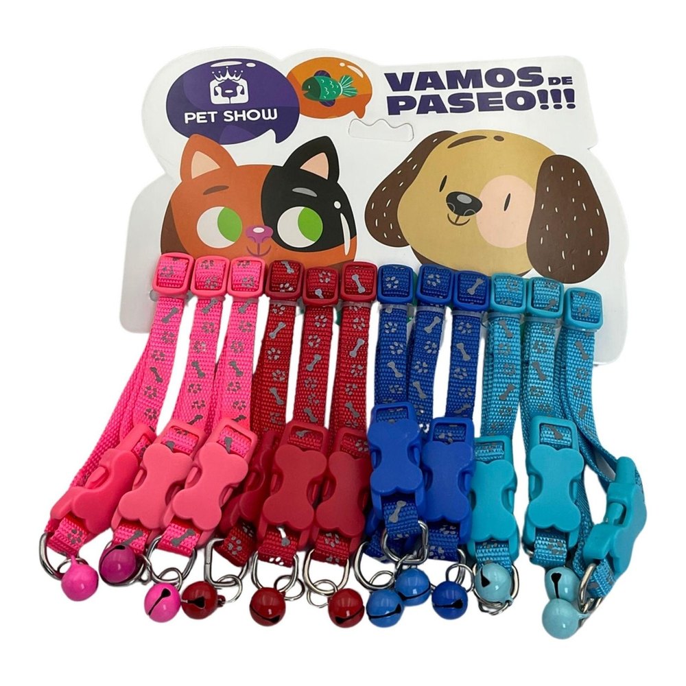 Collar para Perros Modelo Hueso
