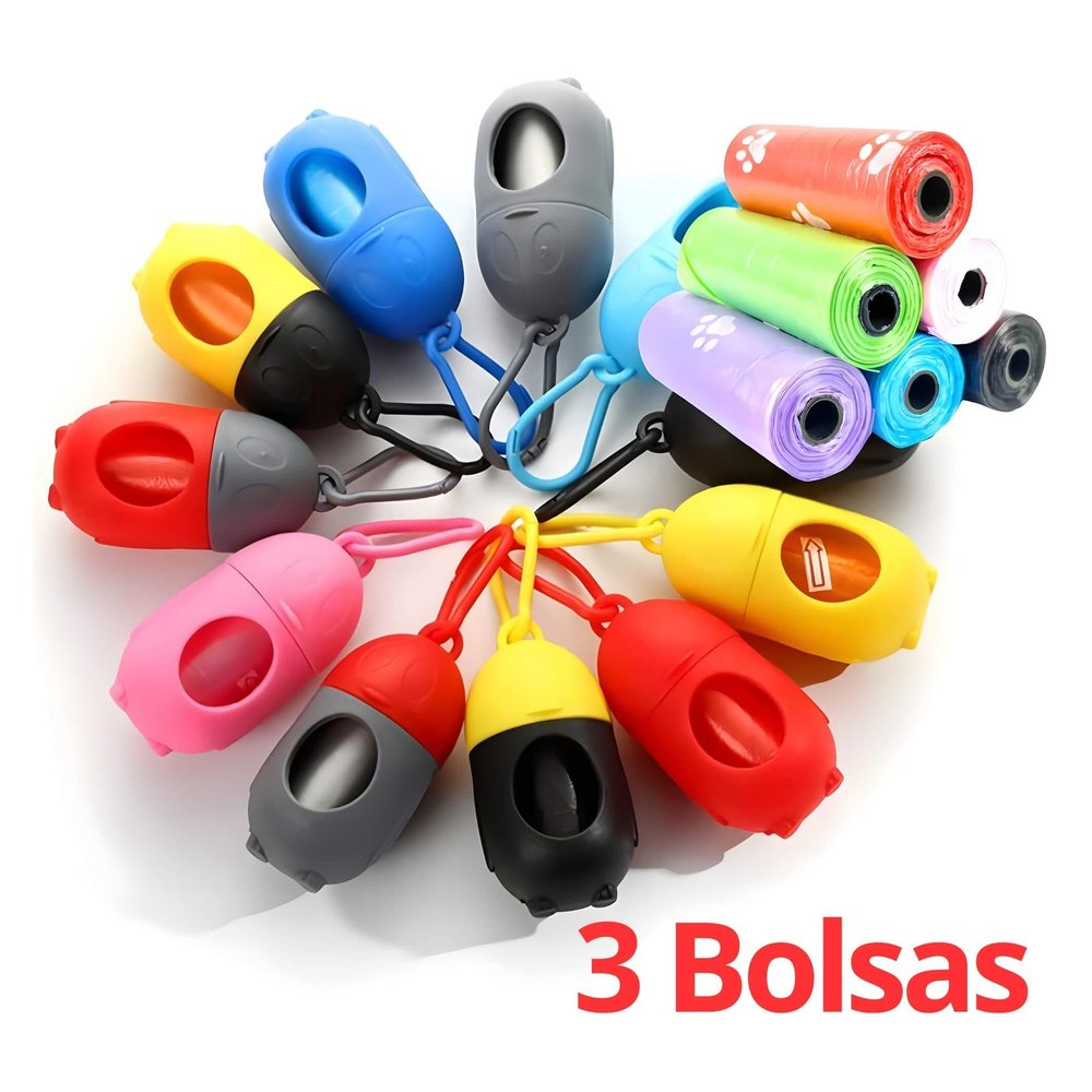 Dispensador de Bolsas para Popo + 3pz.