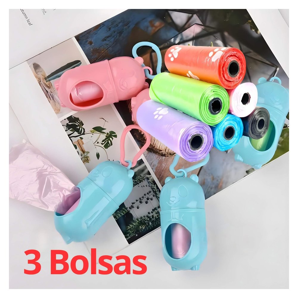 Dispensador de Bolsas para Popo - 3pz
