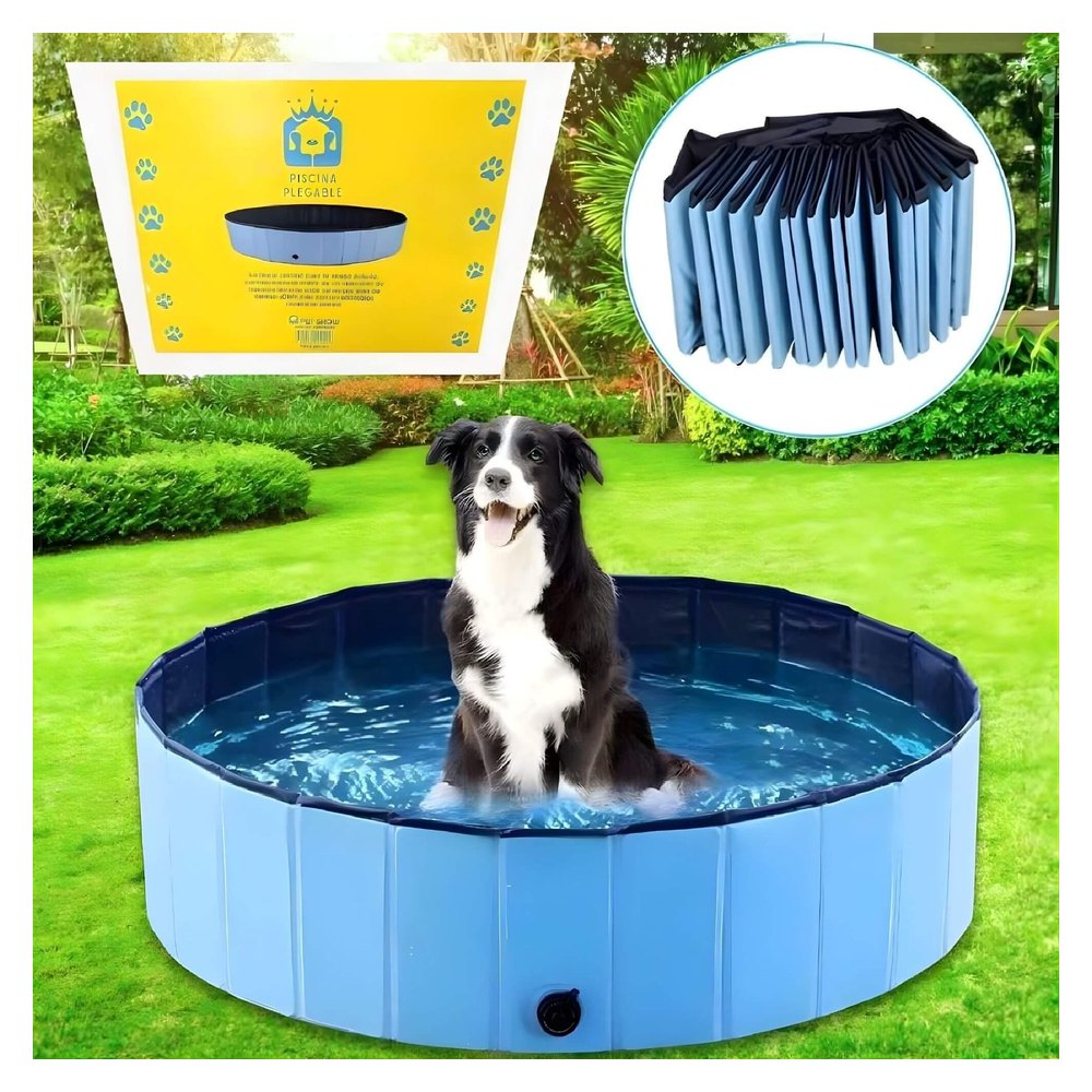 Piscina Plegable para Mascotas