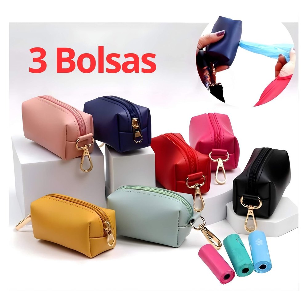 Práctico Dispensador de Bolsas para Popo -3pz.